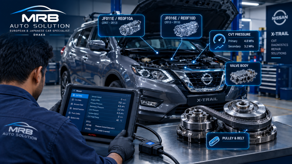 Nissan X-Trail CVT-focused featured image